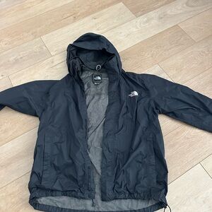 The North Face Men's Dark Gray Raincoat